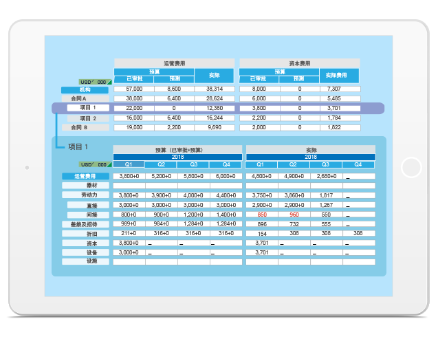 業(yè)務項目財務管理軟件