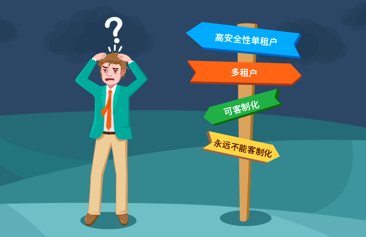 SaaS單租戶模式及多租戶模式